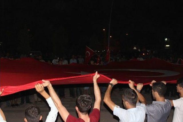 Kilis’te Terör Protesto Edildi