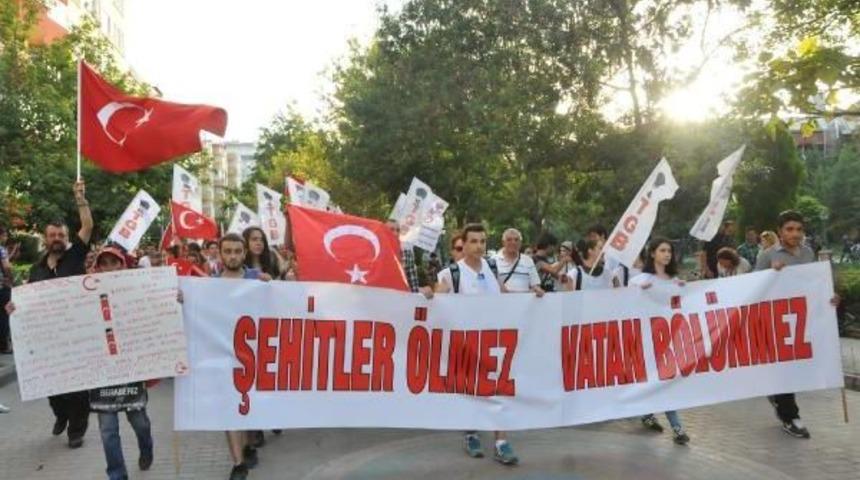 Eskişehir, K&uuml;tahya Ve Bilecik'te Ter&ouml;r Saldırıları Protesto Edildi