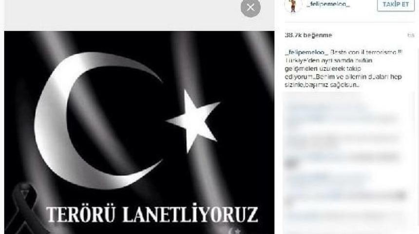 Ter&ouml;r Saldırılarına Futbolcular Da Tepki Verdi Ve Başsağlığı Mesajı Yayınladılar