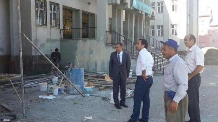 Tatvan&rsquo;daki Okullar Yeni Eğitim Ve &Ouml;ğretim Yılına Hazır