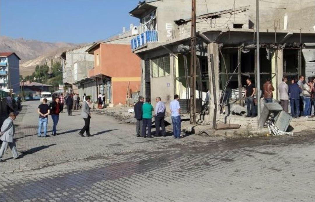 Bombalı Saldırının Tahribatı G&uuml;n Ağarınca Ortaya &Ccedil;ıktı