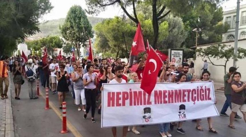 Muğla'da Ter&ouml;re Tepki Y&uuml;r&uuml;y&uuml;ş&uuml;