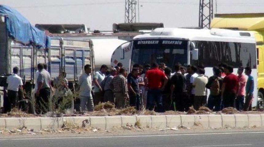 Cizre'deki Olaylar Nedeniyle  İpek Yolu Trafiğe Kapalı