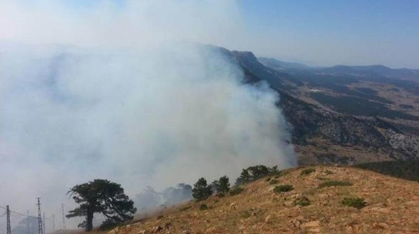 Derebuuk&rsquo;ta Orman Yangını