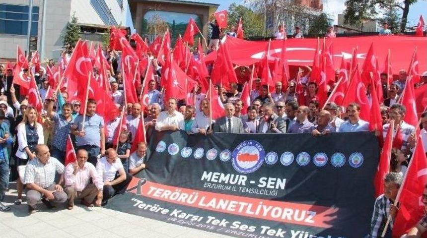 Memur Sendikaları Ter&ouml;r&uuml; Lanetledi