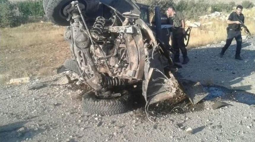 Yaralı Polisler Midyat Devlet Hastanesi&rsquo;ne Kaldırıldı