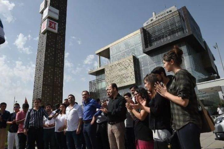 Chp Gençlik Kolları'ndan Hürriyet Gazetesi'ne Saldırıyı Protesto G5