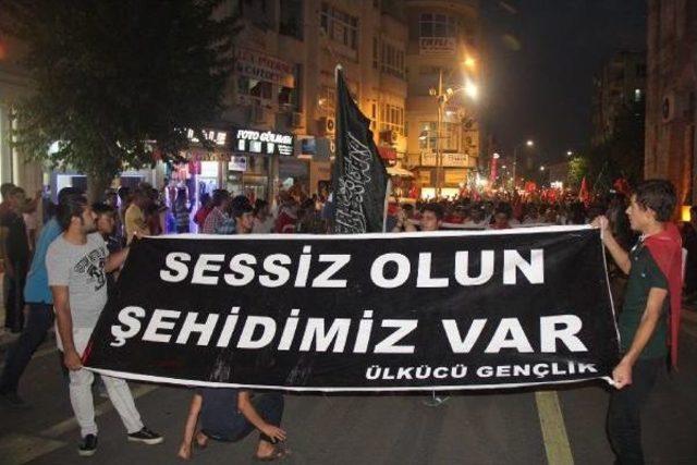 Şanlıurfa’Da Şehitler Için Yürüyüş (2)