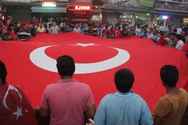 Şanlıurfa’Da Şehitler Için Yürüyüş (2)