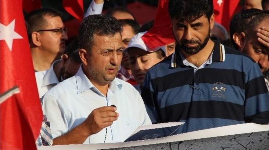 Memur-sen K&uuml;tahya&rsquo;da &rsquo;ter&ouml;r&uuml; Karşı Tek Y&uuml;rek, Tek Ses&rsquo; Oldu