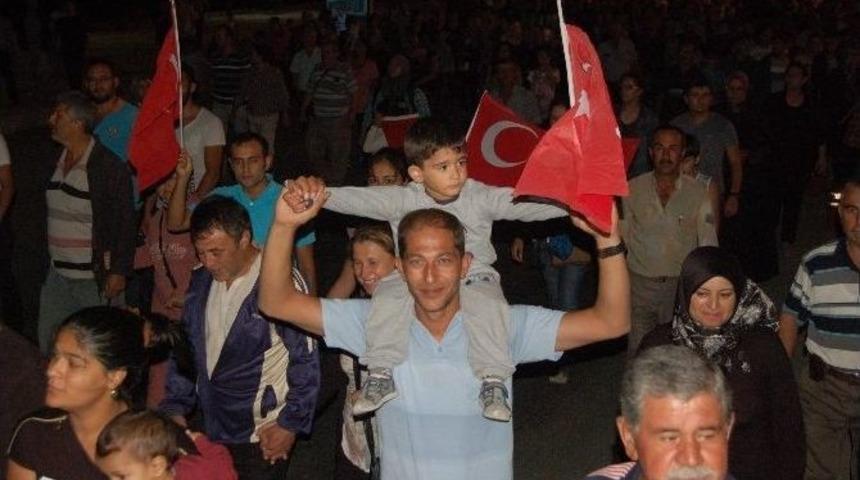 Lapseki&rsquo;de Ter&ouml;re Tepki Y&uuml;r&uuml;y&uuml;ş&uuml;