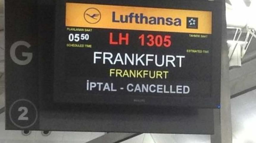 Lufthansa Pilotlarının Grevinden T&uuml;rkiye'de Etkilendi