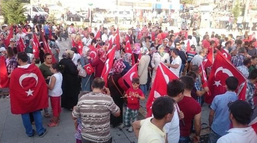 Develi&rsquo;de Ter&ouml;re Lanet Yağdı