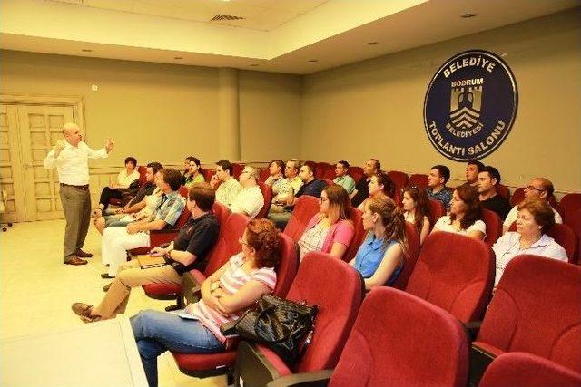 Bodrum Belediyesi İmar Müdürlüğünde Eğitimler Sürüyor