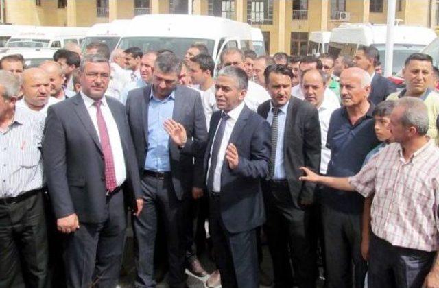 Gaziantep'te Servis Şoförlerinden Konvoylu Terör Protestosu