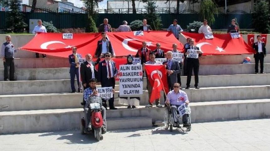 Gazilerden &rsquo;alın Beni Askere&rsquo; Etkinliği