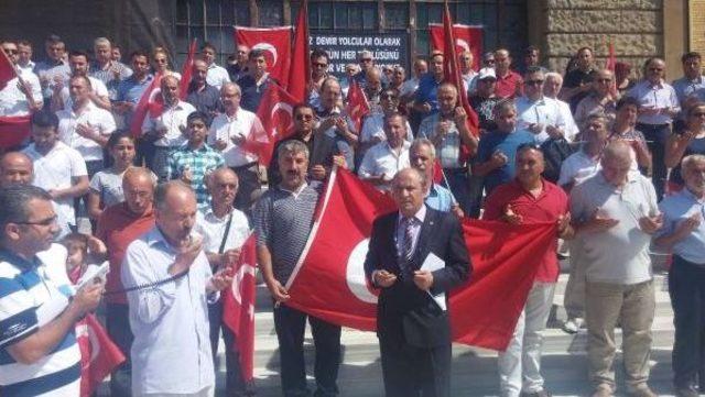 Haydarpaşa Garı'nda Terör Protestosu