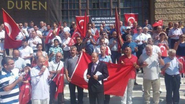 Haydarpaşa Garı'nda Terör Protestosu