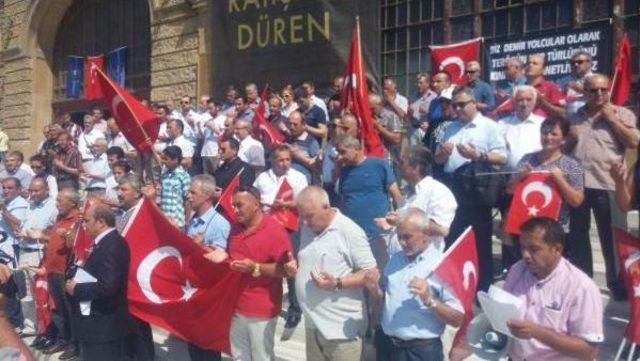 Haydarpaşa Garı'nda Terör Protestosu