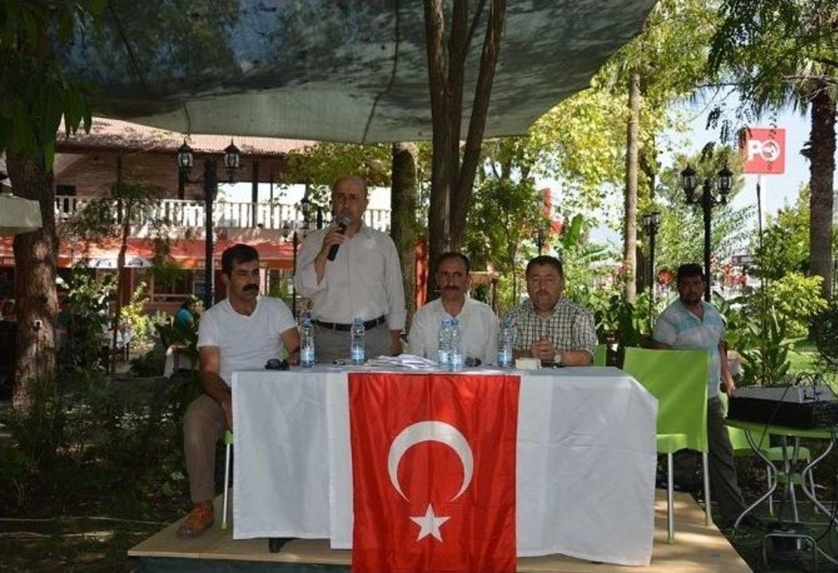 Dalaman&rsquo;da Şehitler İ&ccedil;in Mevlit Okundu