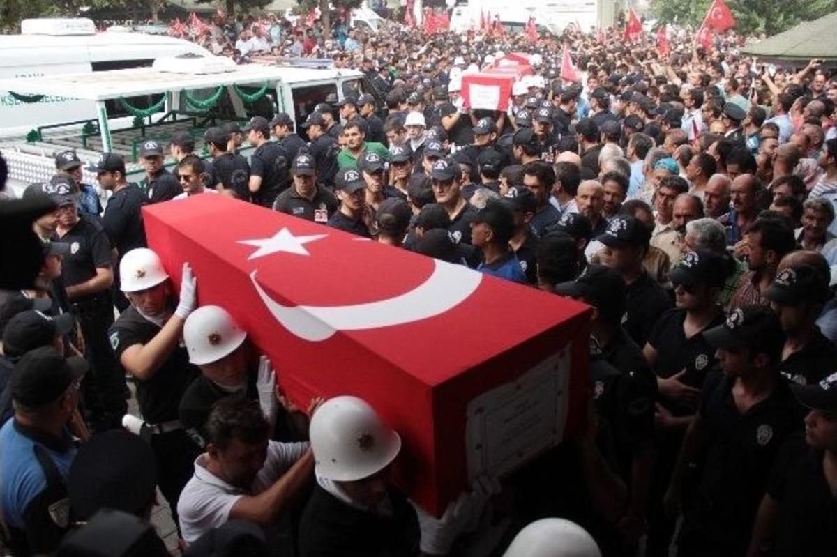 Adanalı 3 Şehit Son Yolculuğuna Uğurlandı