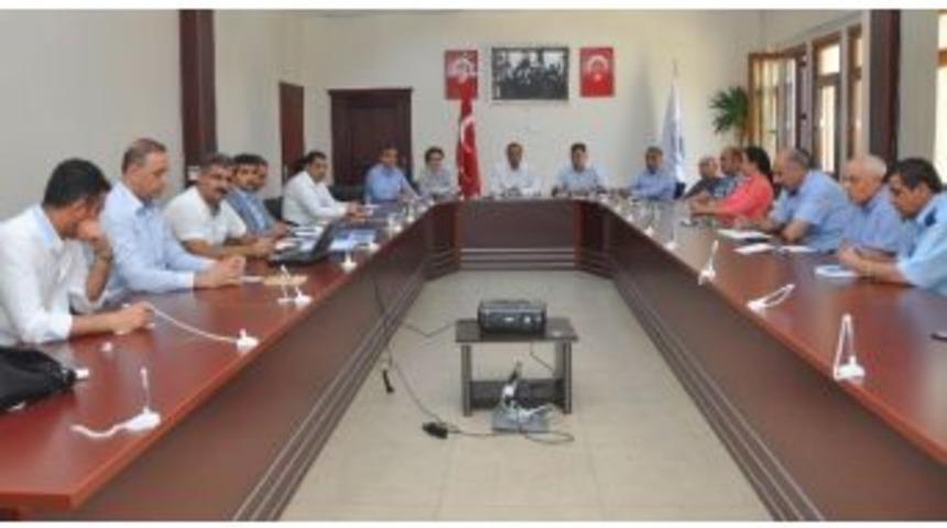 Başkan Toltar Değerlendirme Toplantısı Yaptı
