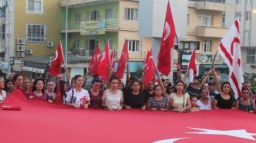 Anamur&rsquo;da Şehitlere Saygı Y&uuml;r&uuml;y&uuml;ş&uuml;