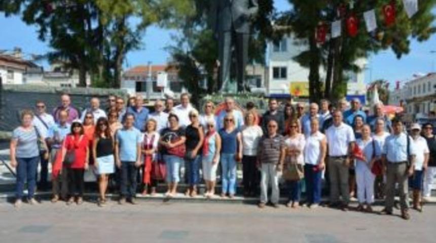 Ayvalıkta Chp&rsquo;nin 9 Eyl&uuml;l Coşkusu