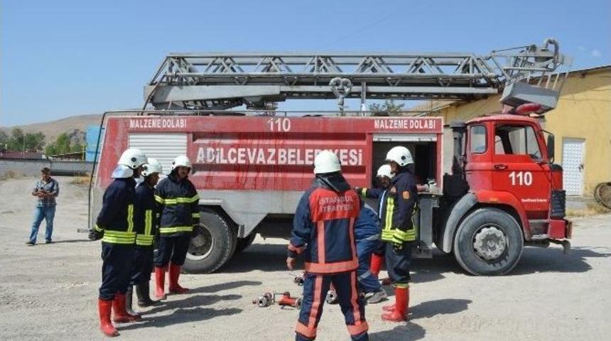 İtfaiye Ekiplerine Bilgi Donanım Eğitimi Verildi