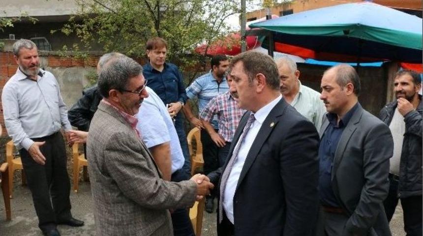 Milletvekili K&ouml;ktaş&rsquo;tan Şehit Evine Taziye Ziyareti