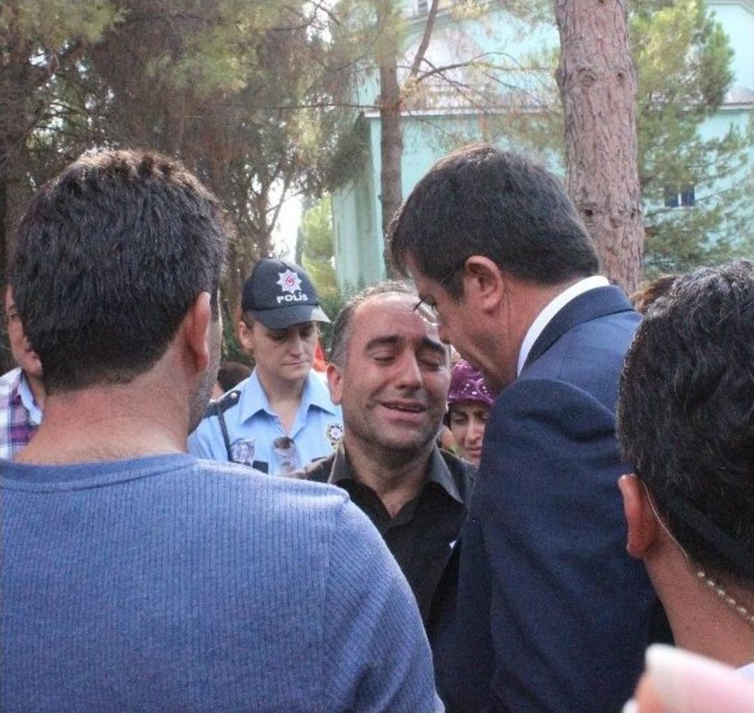 Şehit Eşini &lsquo;hasanım&rsquo; Diye Uğurladı