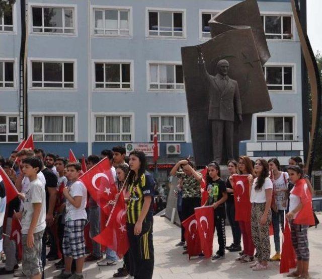 İslahiye'de Şehitler, Isimleri Okunarak Anıldı