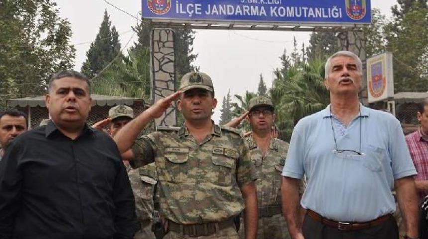 Reyhanlı'da Ter&ouml;re Lanet Eylemi