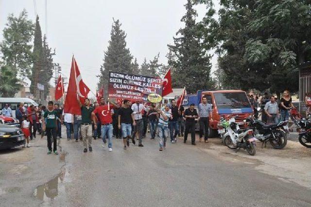 Reyhanlı'da Teröre Lanet Eylemi