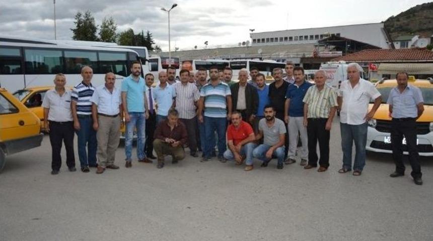 Niksar&rsquo;da Taksicilerden Ter&ouml;r Protestosu