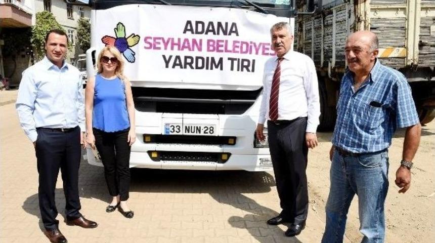 Seyhan Belediyesi&rsquo;nin Yardım Eli Hopa&rsquo;ya Uzandı