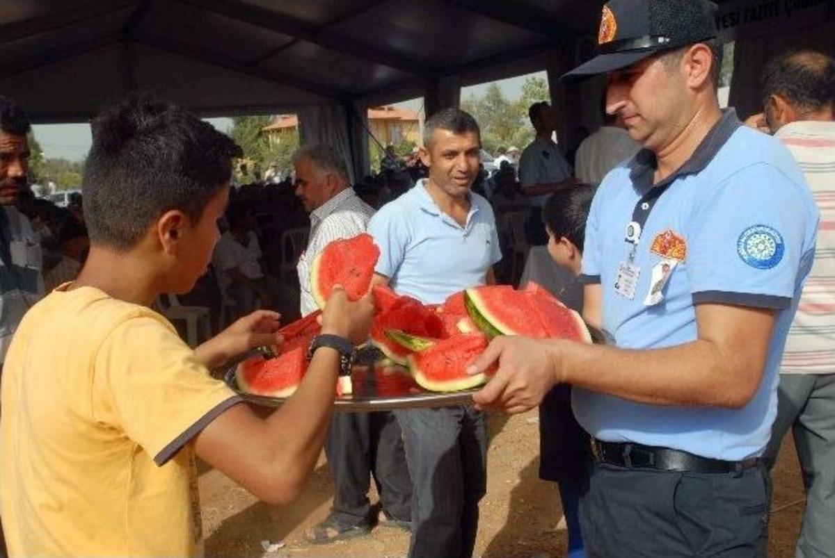 (&ouml;zel Haber) Karpuz İsteyen Şehidin Son İsteği Yerine Getirildi
