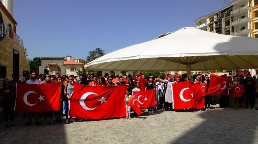 Van&rsquo;da Ter&ouml;re Tepki Eylemi