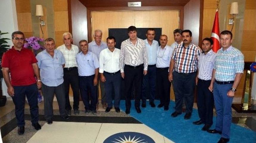 Muhtarlardan Başkan T&uuml;rel&rsquo;e K&ouml;pr&uuml; Teşekk&uuml;r&uuml;