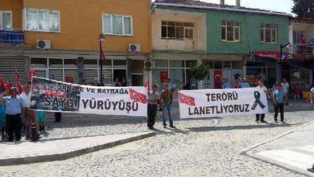 Selendi de Teröre Tepki Yürüyüşü 3