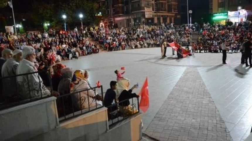 Şehitlere Saygı Konvoyu D&uuml;zenlendi