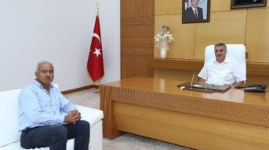 Başkan To&ccedil;oğlu, Muzaffer Kabacanı Ağırladı