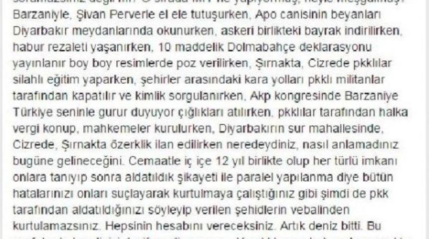 Mhp'li Hala&ccedil;oğlu: Haklı Olduğumuzu Arın&ccedil; Babanız Bile Kabul Etti