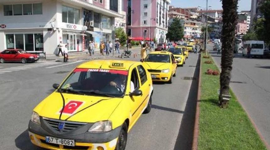 Ereğli'de Ter&ouml;re Tepki Konvoyu