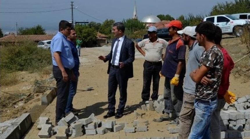 Yayla Mahallesi&rsquo;ne Parke Taşı Desteği