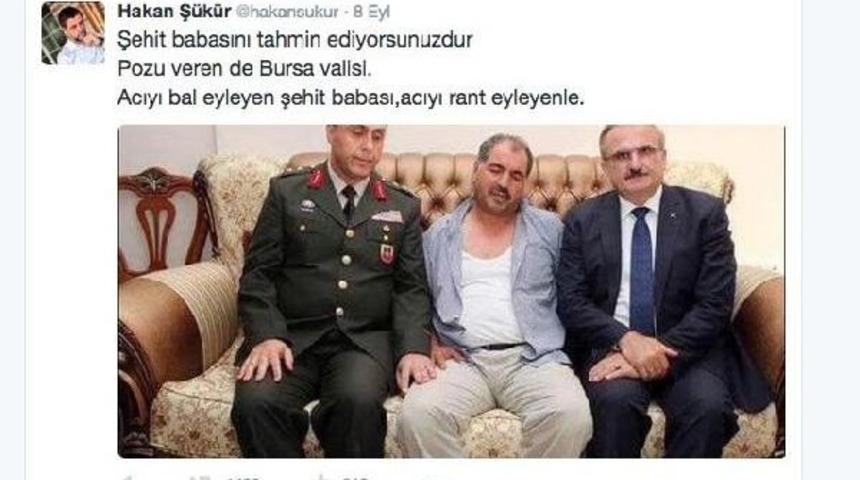 Bursa Valisi Karaloğlu&rsquo;Ndan Hakan Ş&uuml;k&uuml;r&rsquo;E: Kelimelerle Suikast Yapmış, Ter&ouml;r Estirmişsiniz