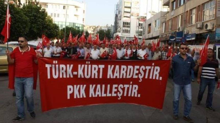 Aliağa Ter&ouml;re Karşı Tek V&uuml;cut Oldu