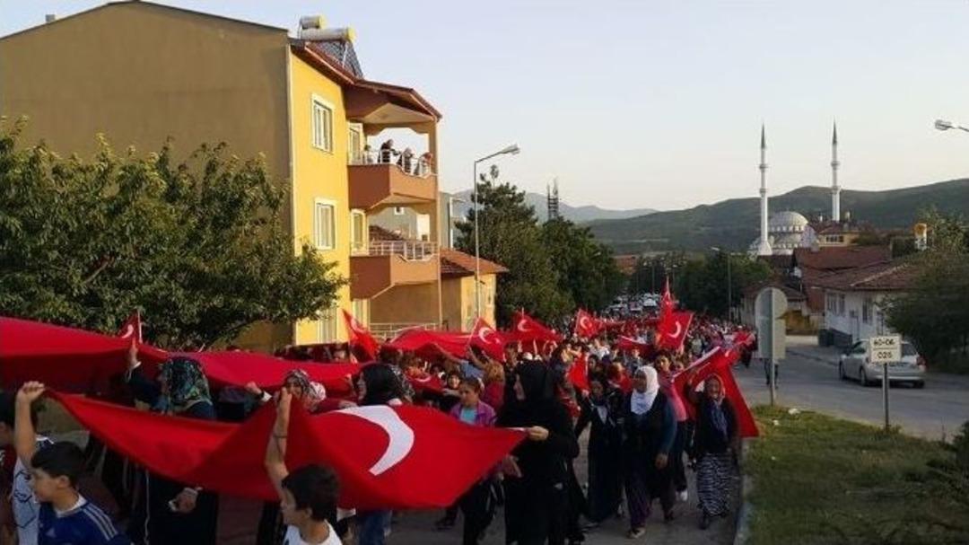 Almus&rsquo;ta Ter&ouml;re Tepki Y&uuml;r&uuml;y&uuml;ş&uuml;