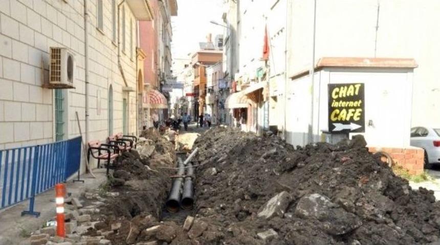 İnebolu&rsquo;da Alt Yapı &Ccedil;alışmaları Aralıksız Devam Ediyor