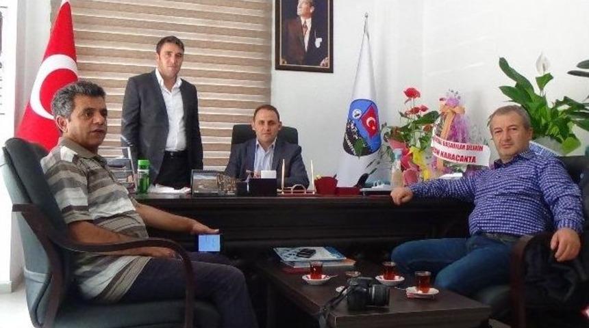 Gazetecilerden Eski Meslektaşlarına &rsquo;hayırlı Olsun&rsquo; Ziyareti